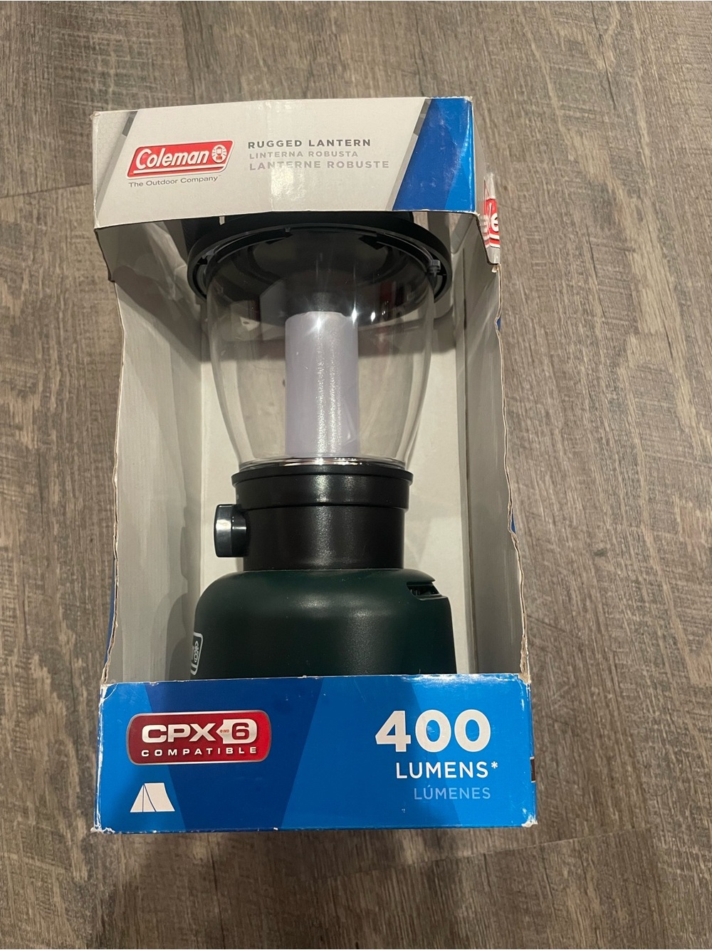 Coleman Rugged Lantern - Green & Black
